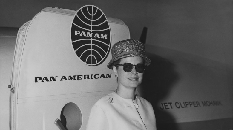 Black and white photo of Princess Grace Kelly