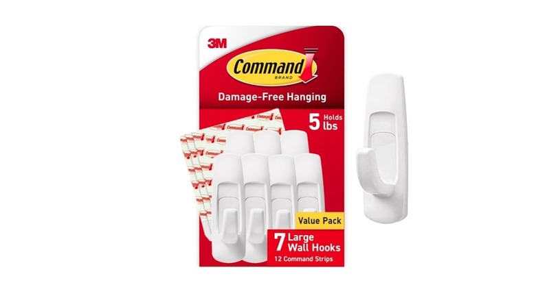 Command Brand hooks on white background