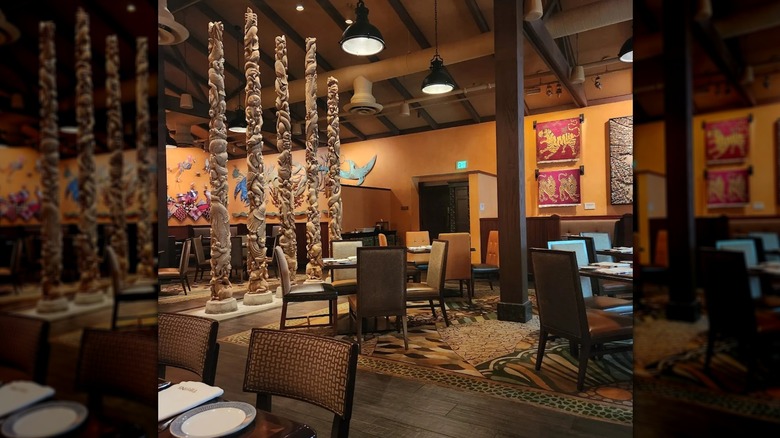 interior of Tiffins Restaurant and Nomad Lounge