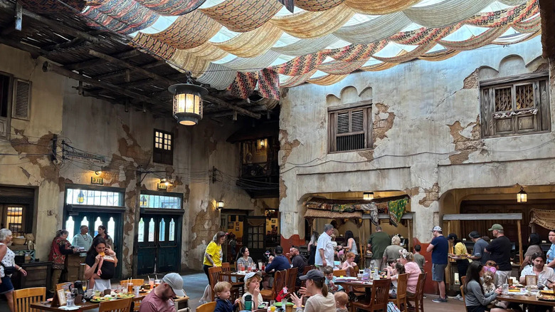 Tusker House African themed restaurant at Disney's Animal Kingdom