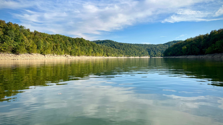 Calm waters at Lake Cumberland