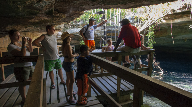 The Lucayan Caves next to Gold Rock Beach