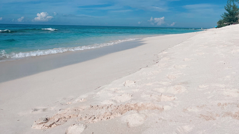 Love Beach in Nassau, Bahamas