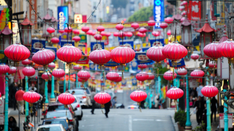 Chinese lanterns in San Francisco