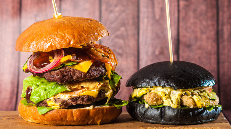 Super-sized burgers