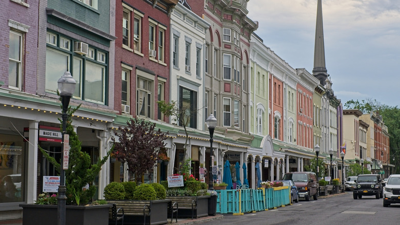 The town of Kingston, New York, part of the Hudson Valley