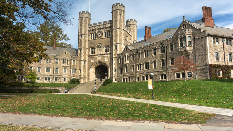 Part of the Princeton University campus in New Jersey