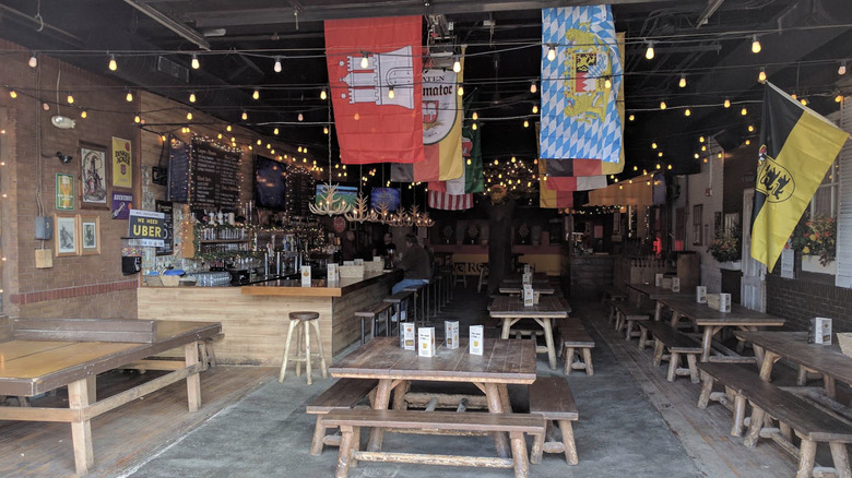 Wolff's Biergarten in Albany, New York