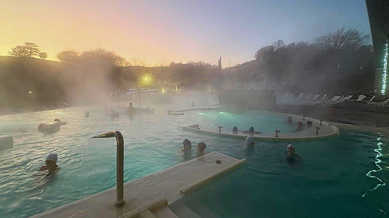 The Terme di Chianciano spa complex in Chianciano Terme, Tuscany