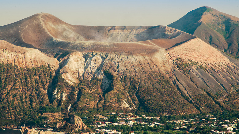 The island of Vulcano, near Sicily.