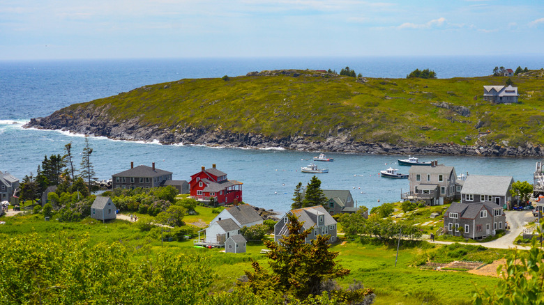 Coastline of Monhegan Island