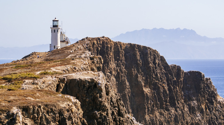 The Anacapa Island Light Station in California's Channel Islands National Park