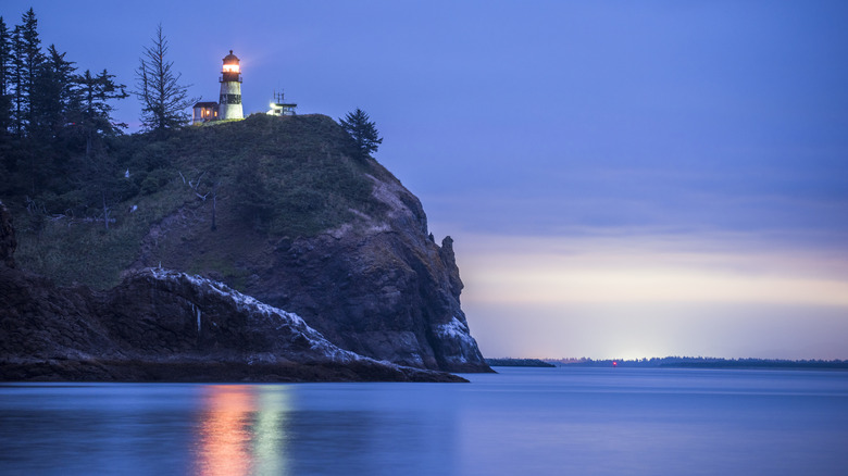 The North Head Lighthouse in Washington's Cape Disappointment State Park