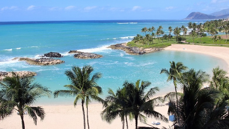 One of Ko Olina's lagoons