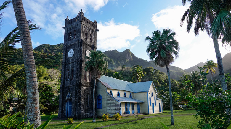 The UNESCO World Heritage Site-designated village of Levuka on Ovalau Island, Fiji