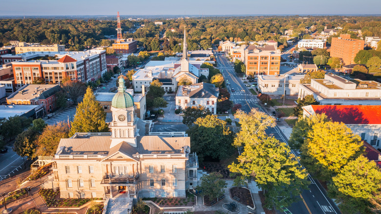 Athens, Georgia, at dawn
