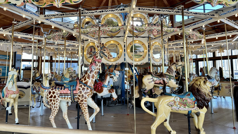 The Buffalo Heritage Carousel in Buffalo, New York