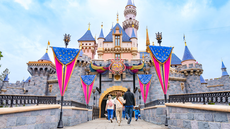 Sleeping Beauty Castle at Disneyland