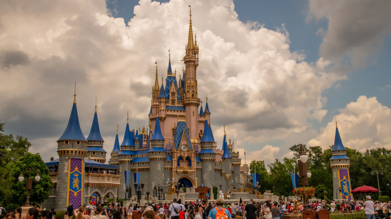 Cinderella Castle and surrounding area at Walt Disney World