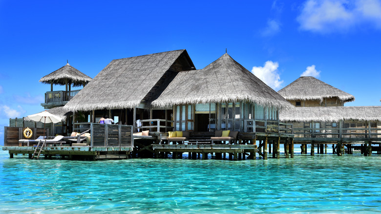 Water Villas at Gili Lankanfushi in the Maldives