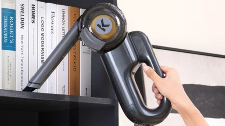 A handheld cordless vacuum from Costco