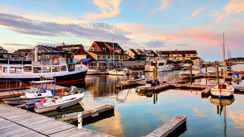 A dock in Salem, Massachusetts