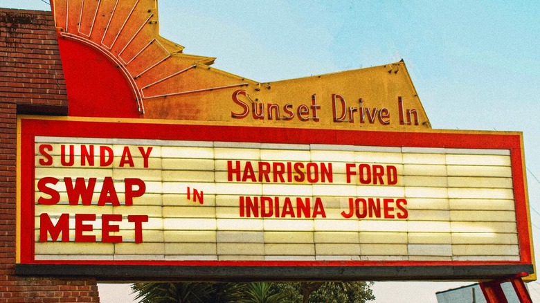 Sunset Drive-In sign