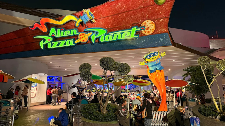 Alien Pizza Planet at Disneyland