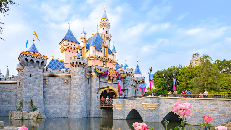View of Sleeping Beauty Castle at Disneyland Resort in Anaheim