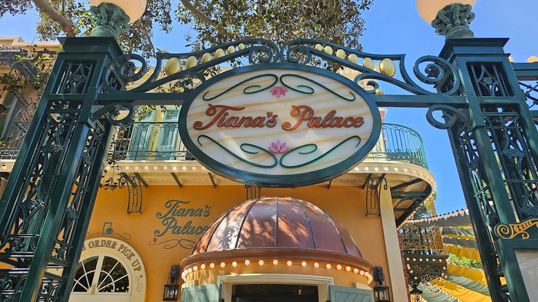 Tiana's Palace at Disneyland