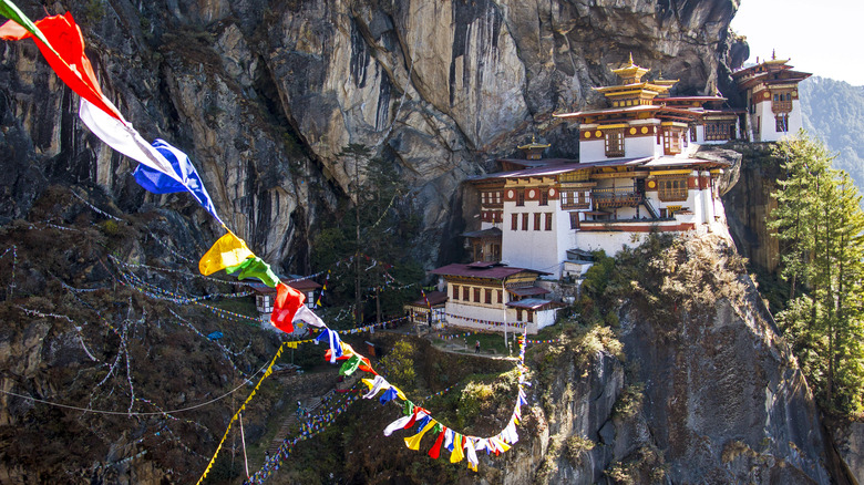 Views of Taktsang Palphug Monastery