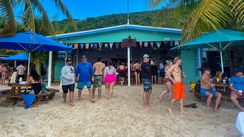 Soggy Dollar Bar in Jost Van Dyke