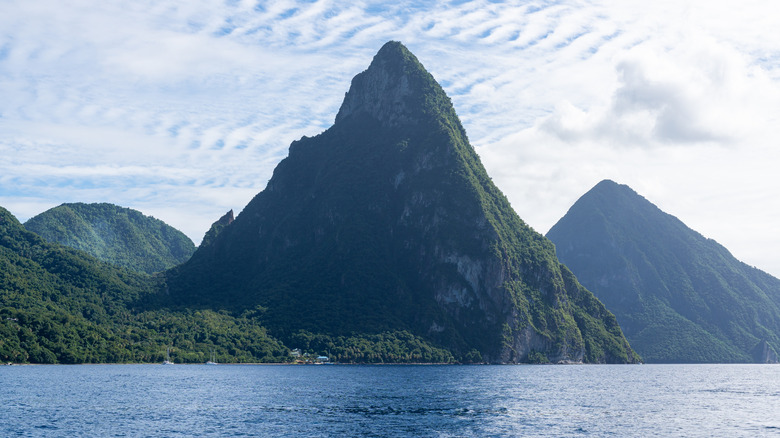 The Pitons in St. Lucia