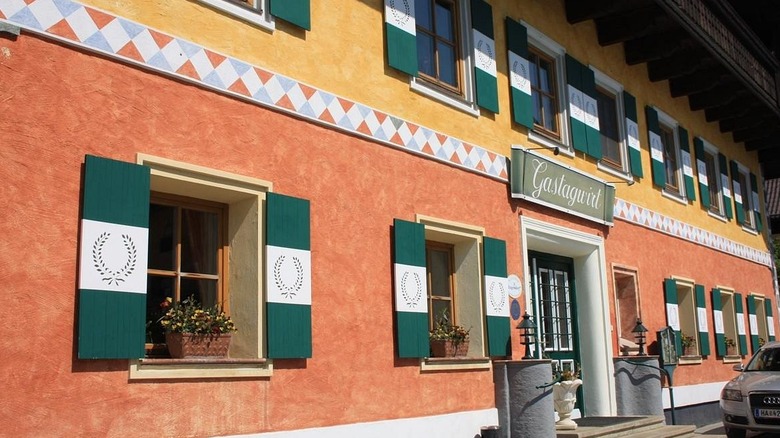 Exterior facade of Gasthof Gastagwirt