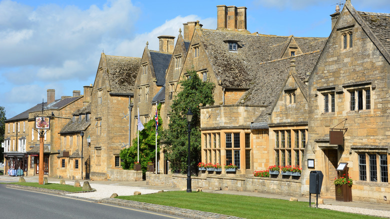 Exterior of Lygon Arms
