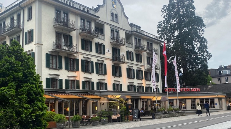Exterior of Hotel Interlaken