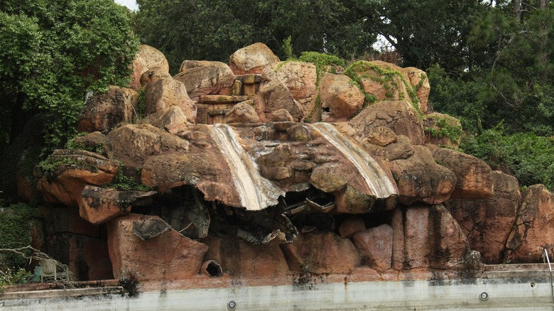 Abandoned Disney water slide in 2013