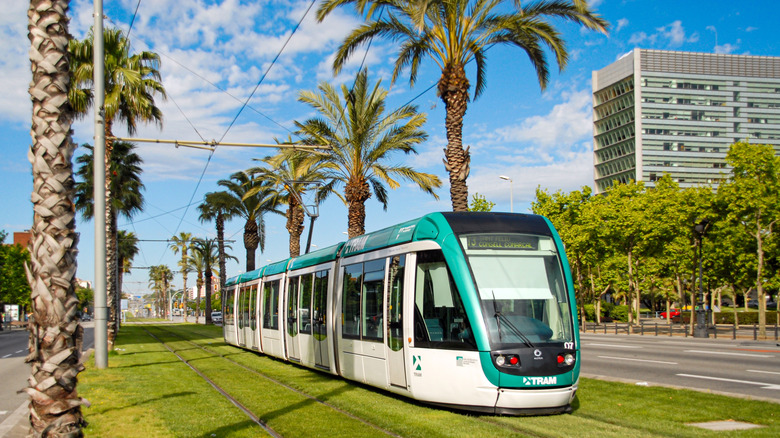 Tram in Barcelona