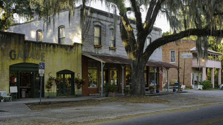 Downtown Micanopy and antiques store