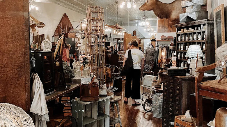Items for sale inside B Restored