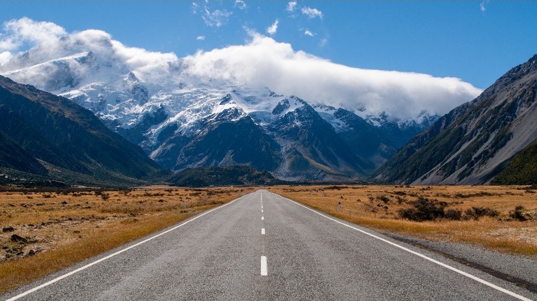 Road to Aoraki NZ