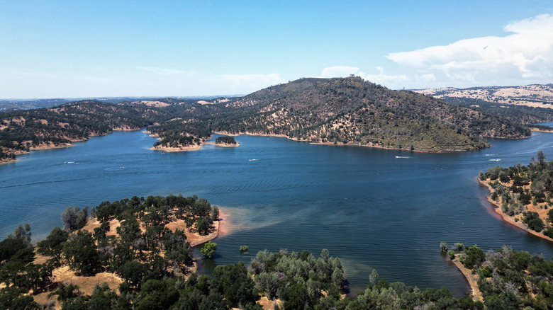 Folsom Lake, California near Granite Bay