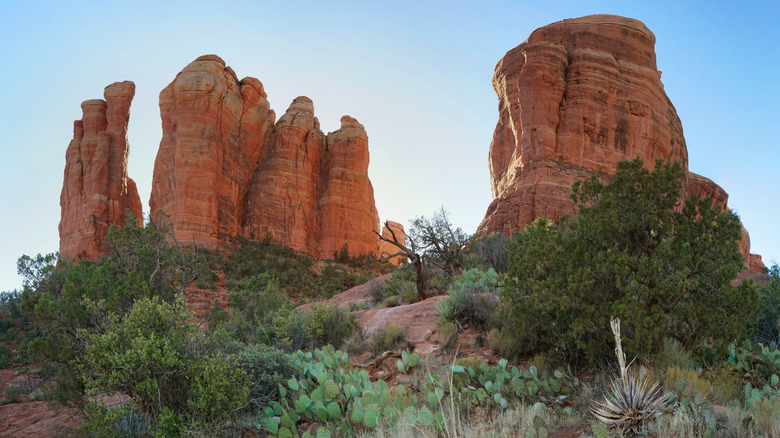 Rock formations in Red Rock State Park