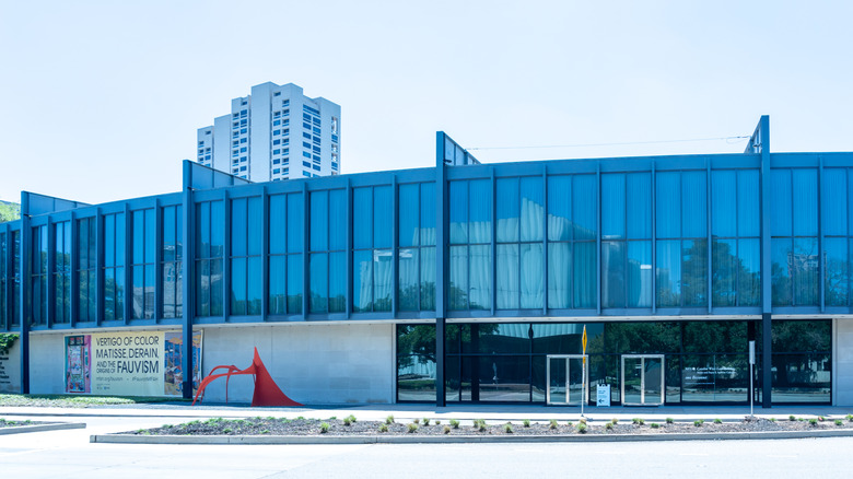 The main building at Museum of Fine Arts Houston