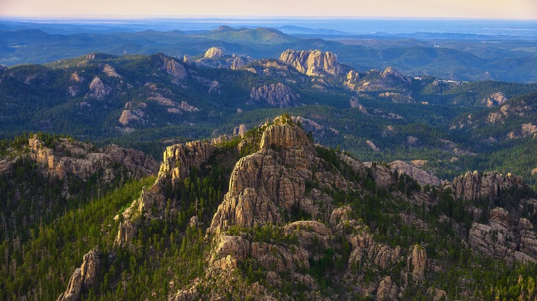 Badlands in the Black Hills