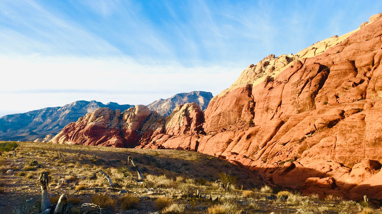 Red Rock Canyon landscapes