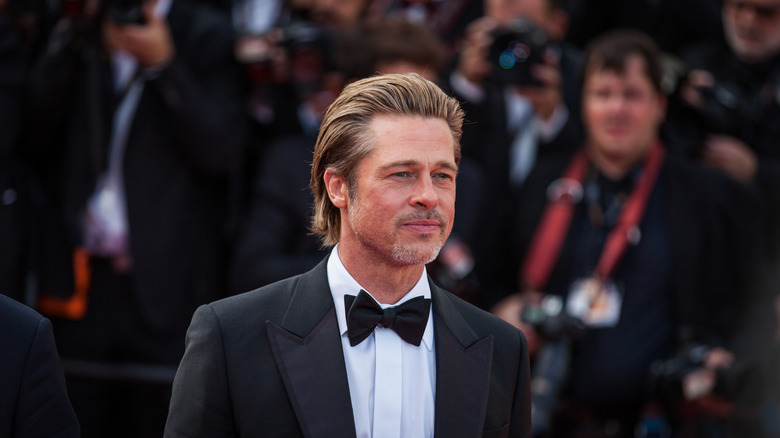 Brad Pitt attends the Cannes film festival