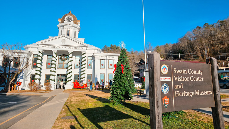 Courthouse in Bryson City, North Carolina