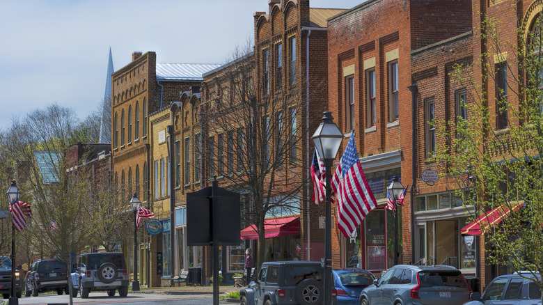 Jonesborough, Tennessee downtown street