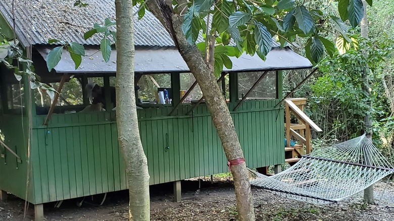 Entrance to Cane Bay Campground